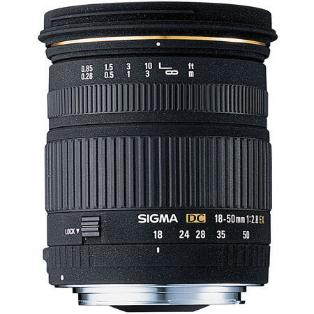 AF 18-50mm f/2.8  DC EX Macro Lens for Canon