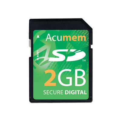 2GB SD Card - part of kit