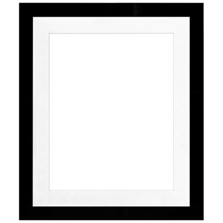 Framatic 20 X 24 Metro Black Seamless Frame With 16 X 20 Single Mat Opening 67 O2024bx67 Frames Vistek Canada Product Detail