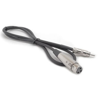 XLR F to RCA 15' Professional Audio Cable
