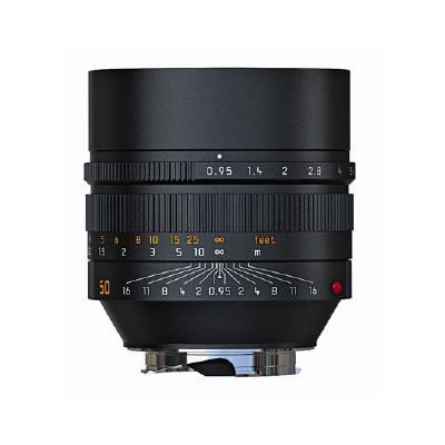 50mm f/0.95 ASPH Noctilux-M Black Lens (E60)