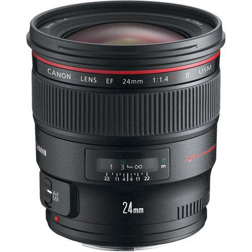 Canon EF 24mm f/1.4L II USM Wide Angle Lens 2750B002 Full-Frame 