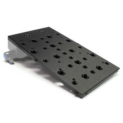 cheese plate with rod clamp