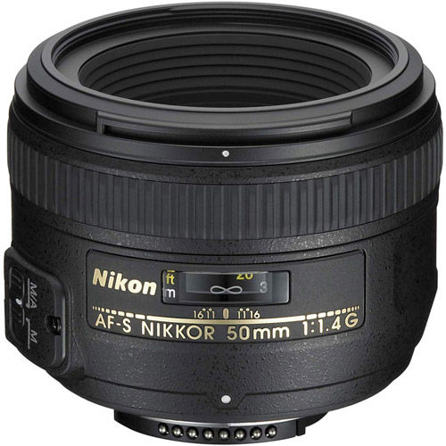 Nikon AF-S NIKKOR 50mm f/1.4 G LensUsed Nikon AF-S NIKKOR 50mm f/1.4 G  LensUsed 2180 Full-Frame Fixed Focal Length Standard Lenses - Vistek Canada  Product Detail