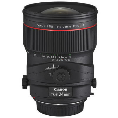 TS-E 24mm f/3.5L II Tilt Shift Lens