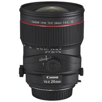 Canon TS-E 24mm f/3.5L II Tilt Shift Lens 3552B002 Full