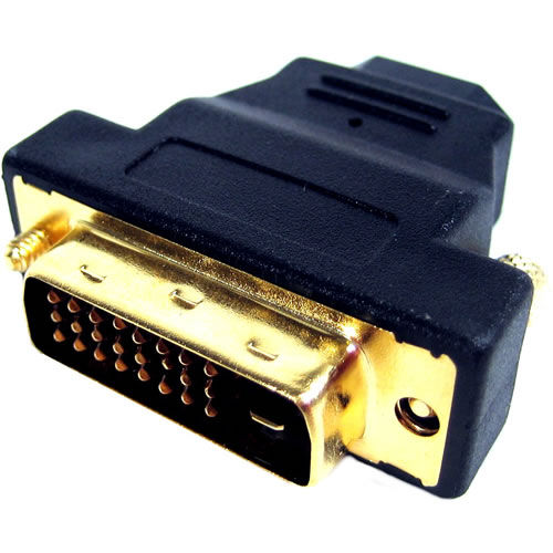 DVI-D Male to HDMI Female Adapter Single Link