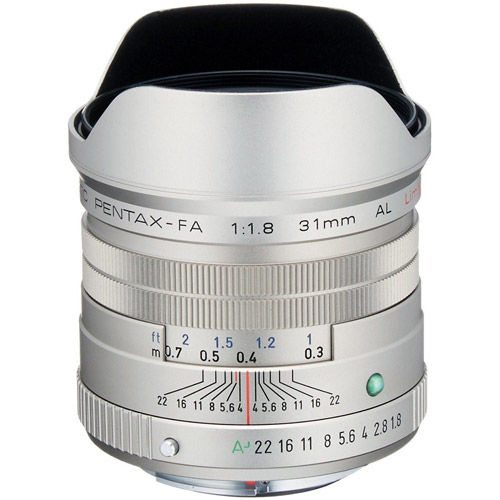 Pentax smc P-FA 31mm f/1.8 Lens - Silver