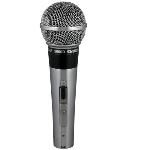 565SD-LC Cardiod Dynamic Mic with On/Off Switch