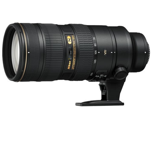 AF-S 70-200mm f/2.8G ED VR II Nikkor Telephoto Zoom Lens