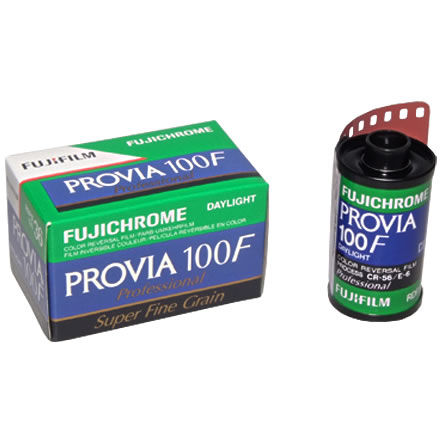 Image of Fujifilm Provia 100F 135/36 exposures.