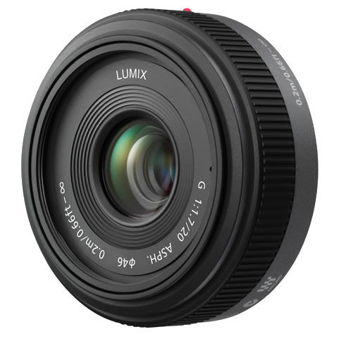 Lumix G 20mm f/1.7 lens