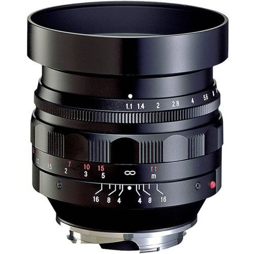 M-Lens 50mm F1.5 Black Nokton