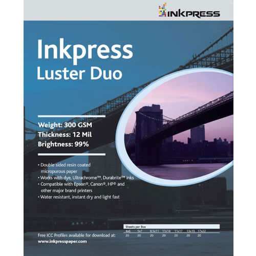 11"x17" Luster DUO 280gsm 50 Sheets
