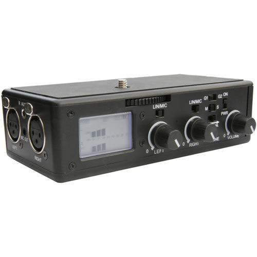 DXA-5Da DSLR XLR adapter