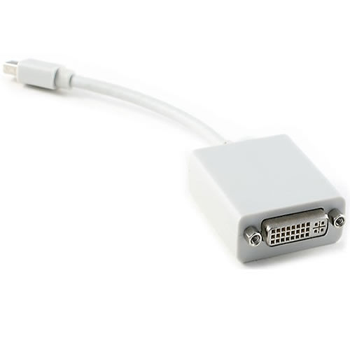 Mini DisplayPort M to DVI F Adapter