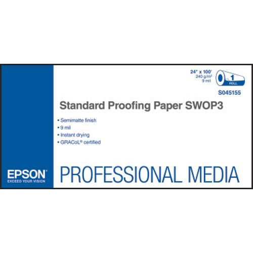 24" x 100' Standard Proofing Paper SWOP3 Roll