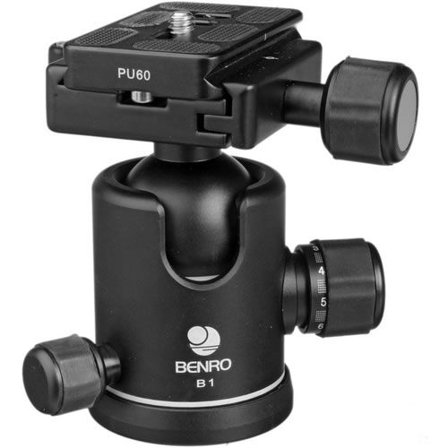 B1 B-Series Triple Action Ball Head Arca-Swiss for Benro 1 and 2 Series Tripods