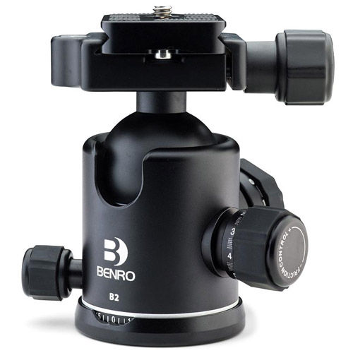 B2 B-Series Triple Action Ball Head Arca-Swiss for Benro 2 and 3 Series Tripods