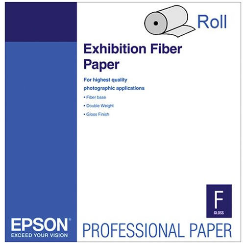 17" x 50' Exhibition Fiber 325gsm Paper Roll