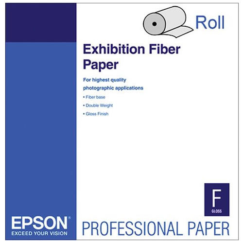 64" x 50' Exhibition Fiber 325gsm Paper Roll