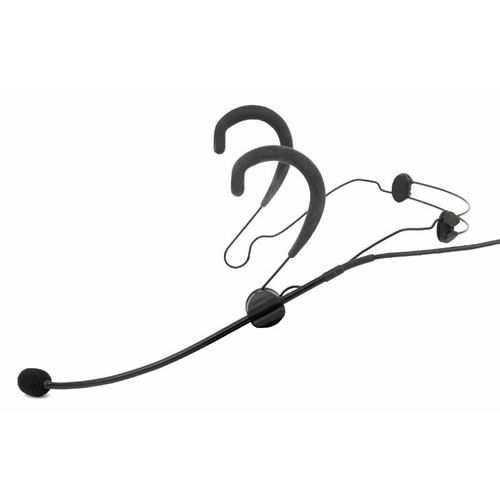Omnidirectional Condenser Headworn Microphone - Black
