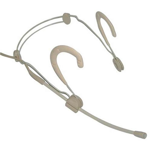 Omnidirectional Condenser Headworn Microphone - Tan
