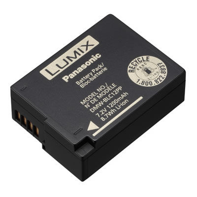 DMWBLC12 Lithium Ion Battery for G85, FZ2500/1000, FZ300/200, G7/6/5, GH2