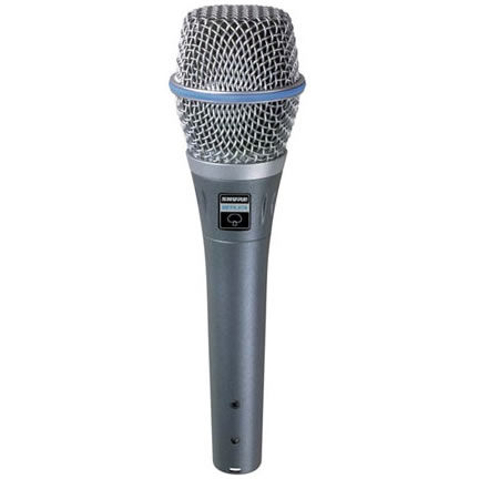BETA87A Supercardioid Condenser Microphone