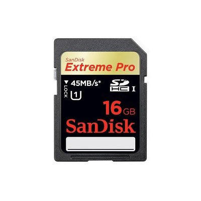Extreme Pro 16GB SDHC card