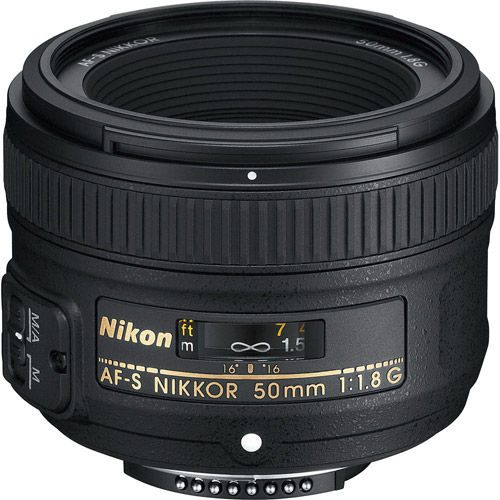 Nikon AF-S Nikkor 50mm F/1.8 G Lens #46157A4-