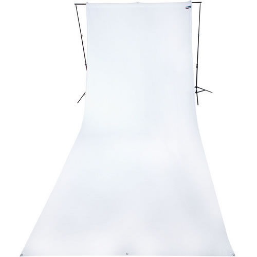 9'x20' White Background Wrinkle Resistant