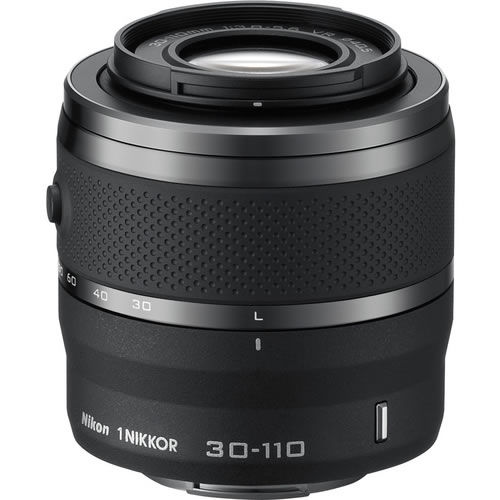 1 NIKKOR 30-110mm f/3.8-5.6 VR Black Zoom Lens
