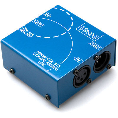 CDL-313 Converter, Coaxial To  AES/EBU