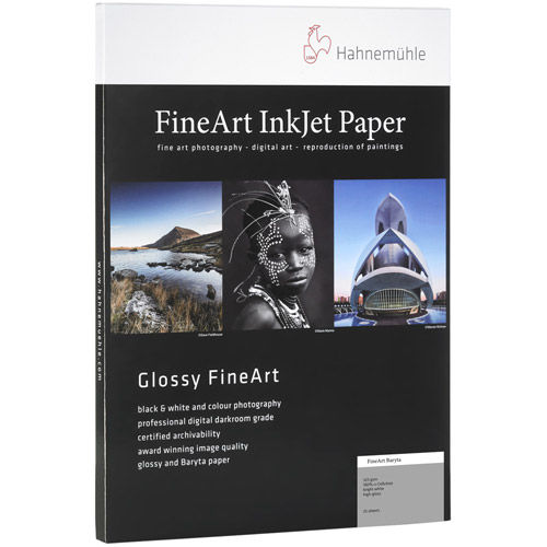 8.5"x11" Fine Art Baryta 325 gsm 25 Sheets