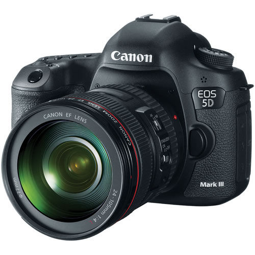 EOS 5D Mark III w/ EF 24-105mm f/4L IS USM & grip
