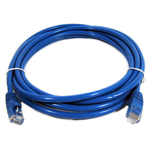 3' CAT6 Network Cable - Blue