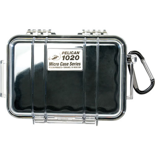 1020 Micro Case Black/Clear