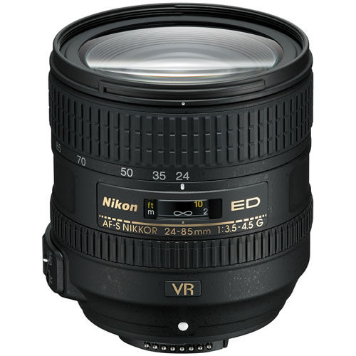 AF-S NIKKOR 24-85mm f/3.5-4.5 G ED VR Lens