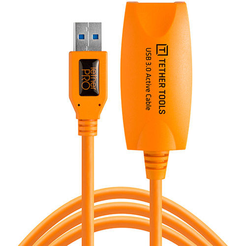 TetherPro USB 3.0 Active Extension 16' Orange