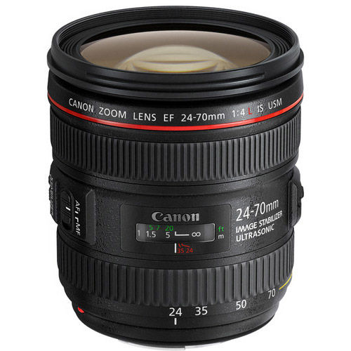Canon EF 24-70mm f/4.0L IS USM Standard Zoom LensUsed Canon EF 24 