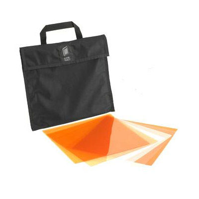 1x1 Gel Set (6 Piece) Includes Carry Bag CTO Gel Set Is Orange In Color
