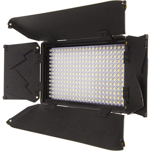 On-Camera Dual Color Led Light with Digital Display