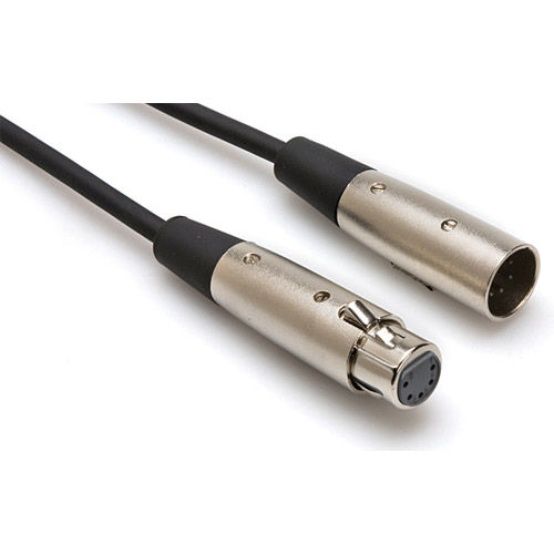 DMX-525 Buget AES/EBU, 5 Pin XLR (M) - 5 Pin XLR (F), 25 ft