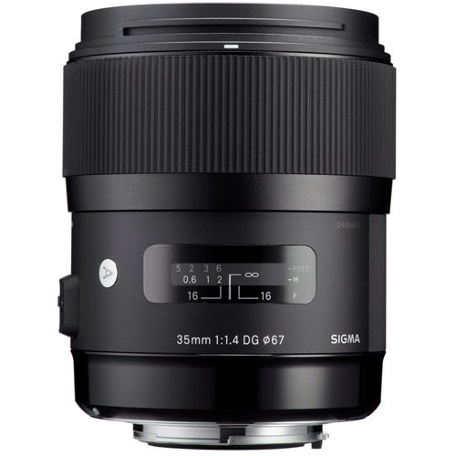 SIGMA 35mm f1.4 dg hsm art for CANON