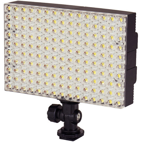 CN-B150 LED On-Camera Light with Sony Type F550 Battery, Charger, Hot Shoe Adapter and Filter Set