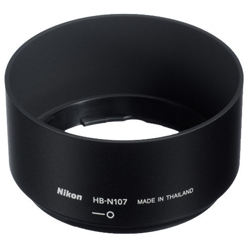 HB-N107 Black Lens Hood for 1 NIKKOR 32mm f/1.2 Lens