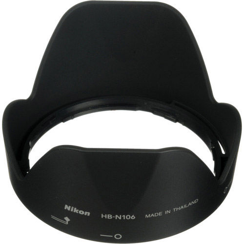 HB-N106 Black Lens Hood for AF-P 18-55mm VR & 1 NIKKOR 10-100mm Lenses