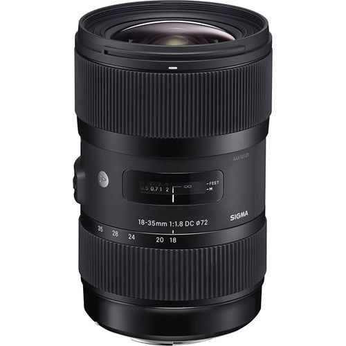 ART AF 18-35mm f/1.8 DC HSM Lens for Canon