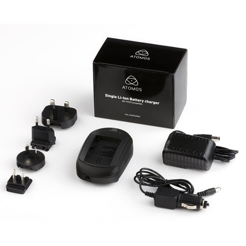 Single Lithium Ion Battery Charger for NP-F Series Batteries (Info-lithium L-Mount)